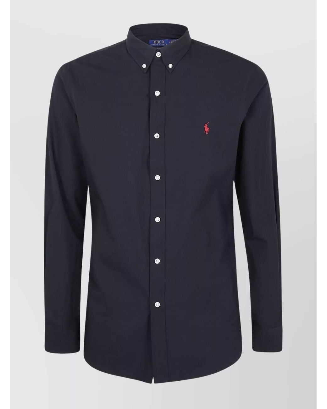 Polo Ralph Lauren Long Sleeve Shirt in Blue for Men | Lyst UK