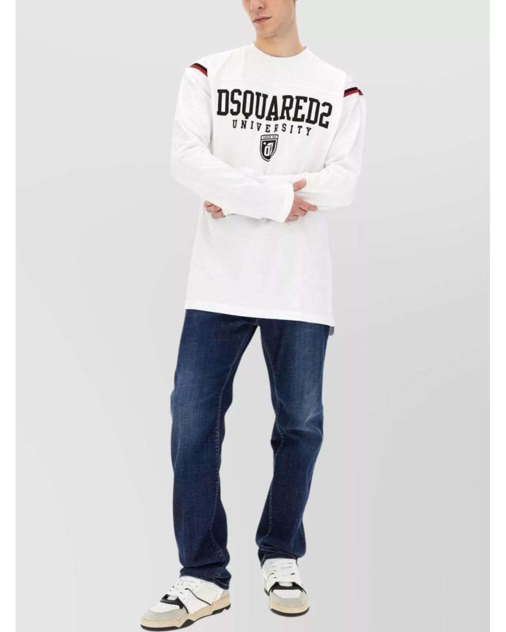DSquared² Blue Logo Sweatshirt for men