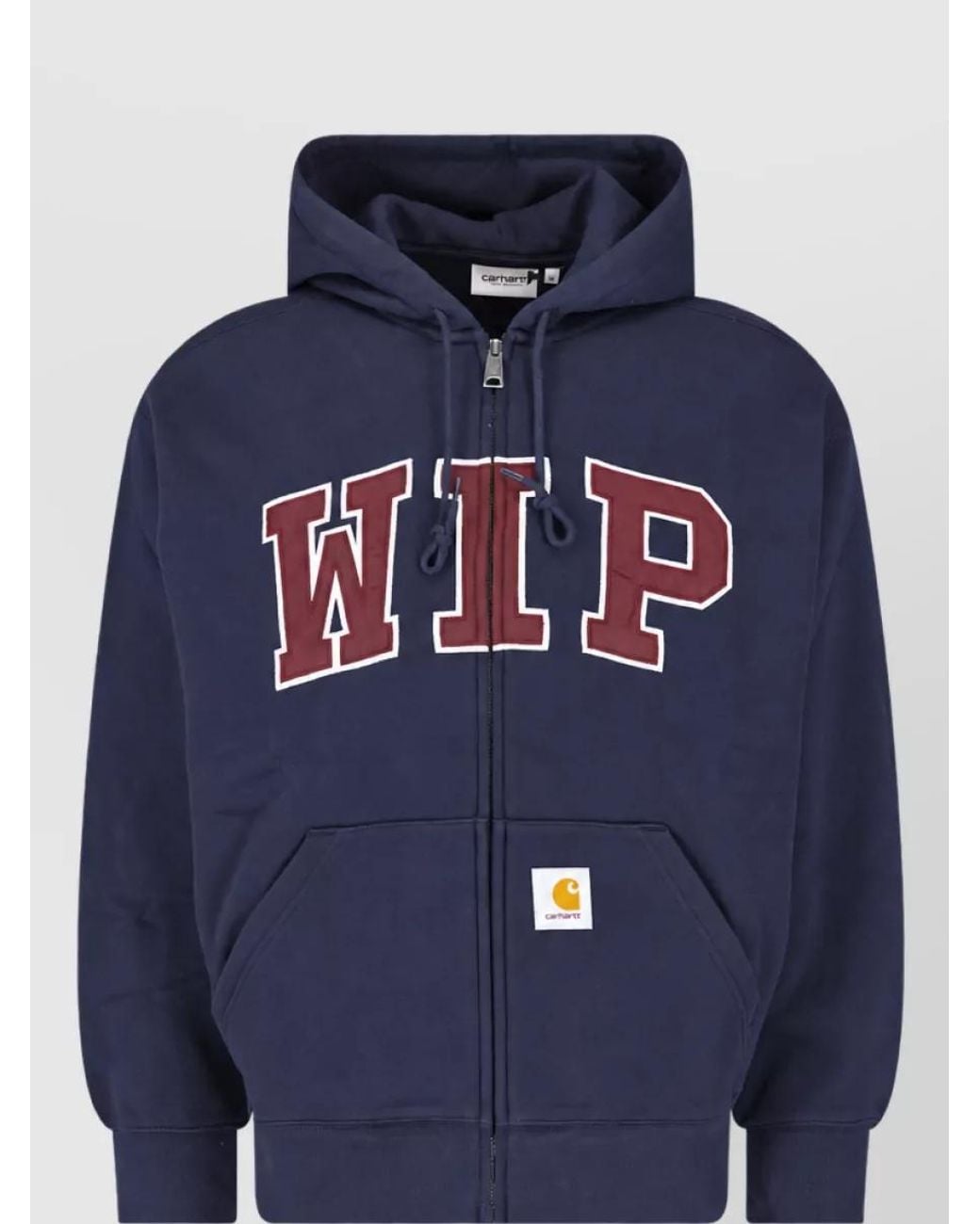 Carhartt Blue Hooded Sweatshirt for men