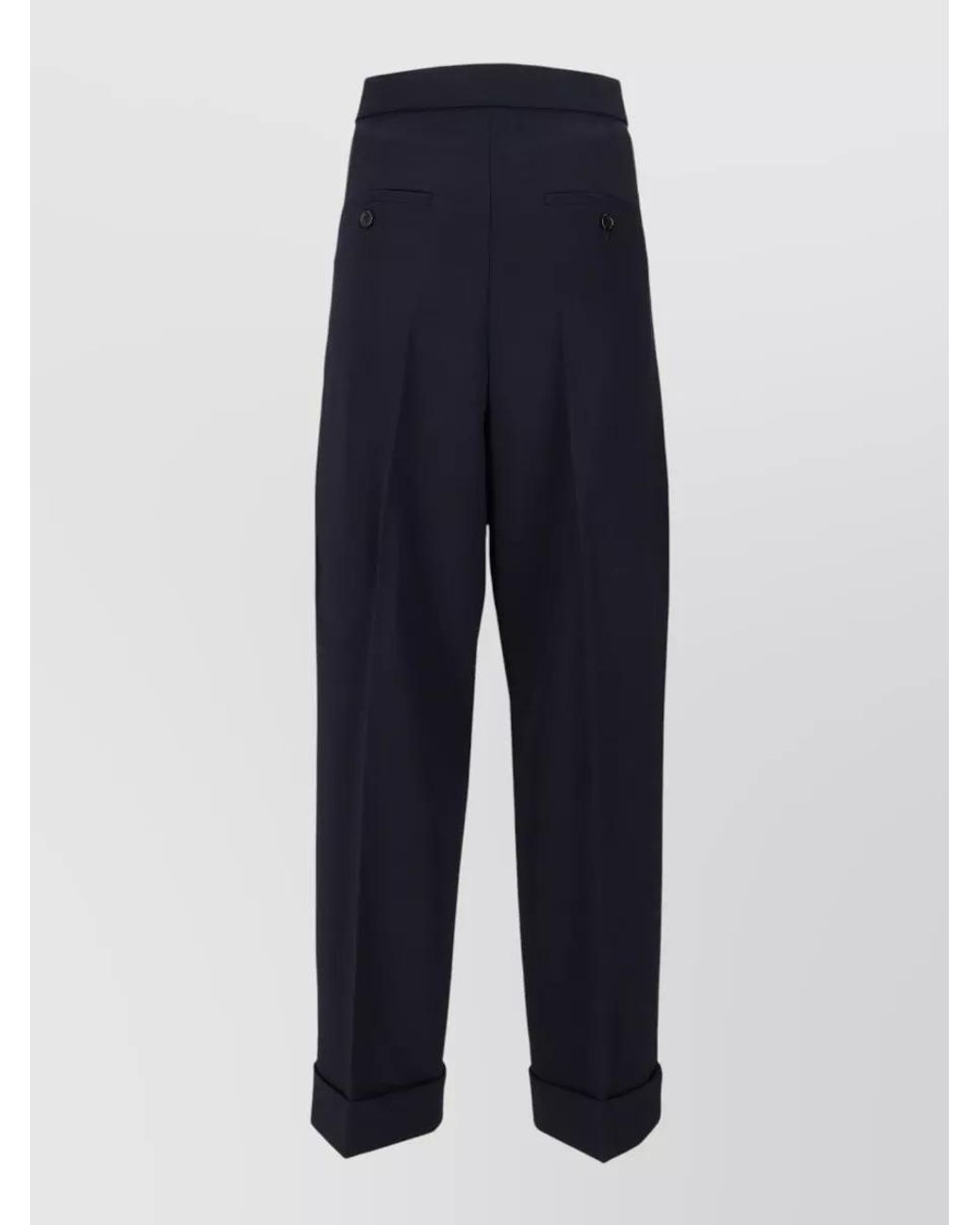 Max Mara Blue Tailored Trousers