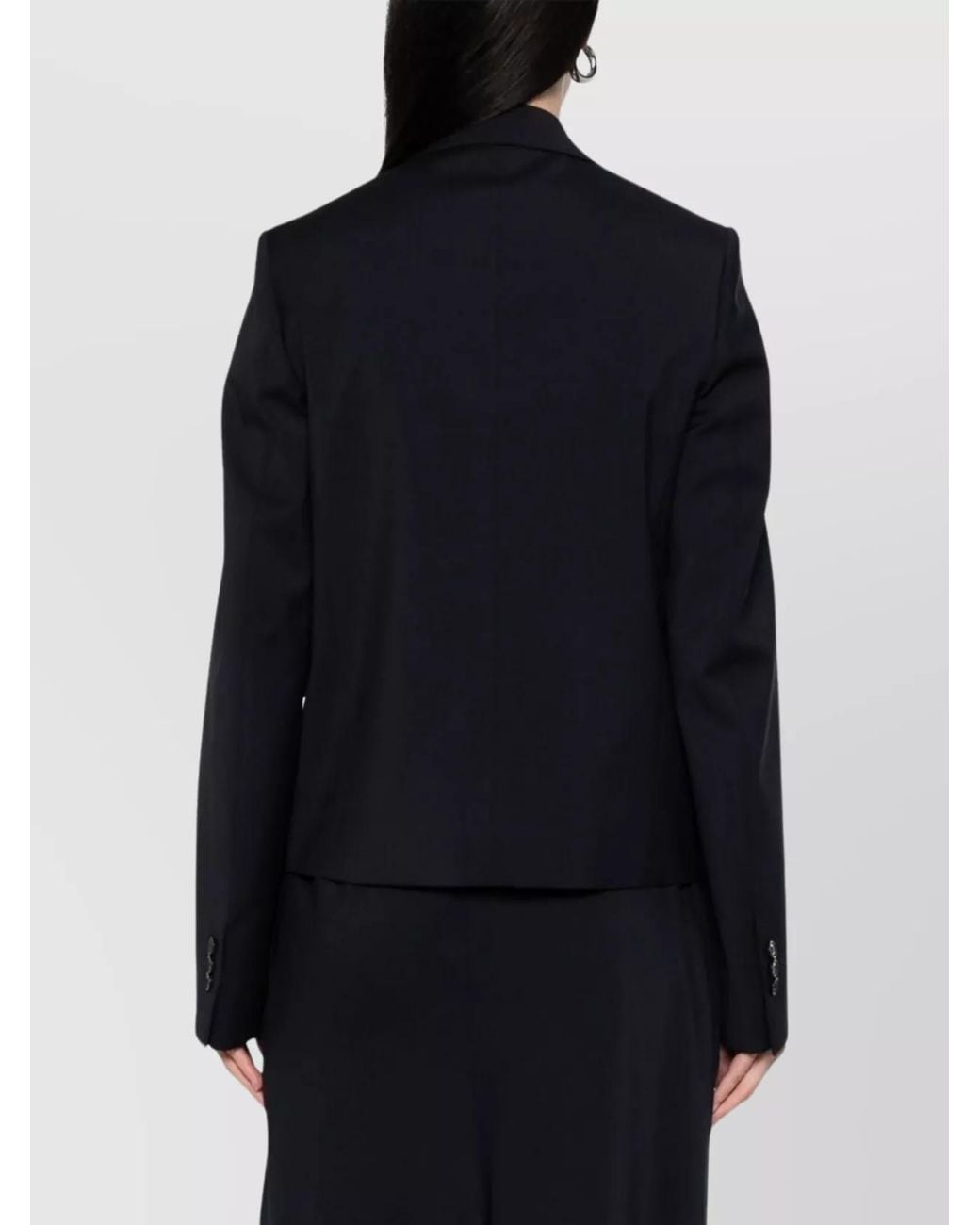 Loewe Blue Wool Single-Breasted Blazer