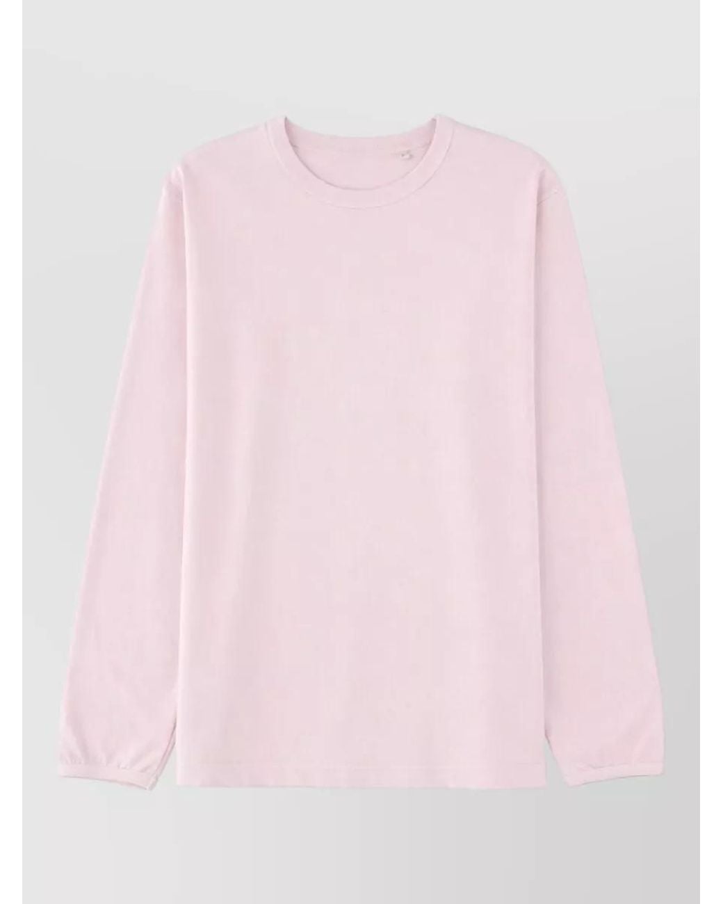 sunflower Pink Organic Cotton Regular-Fit Long-Sleeve T-Shirt for men