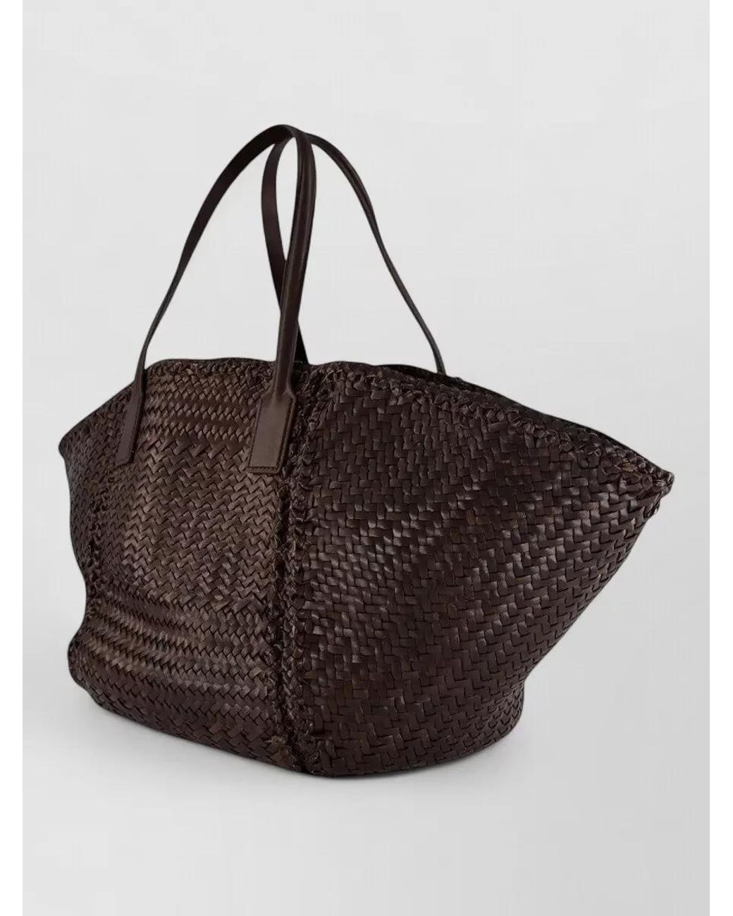 Dragon Diffusion Brown Teresa Leather Beach Bag
