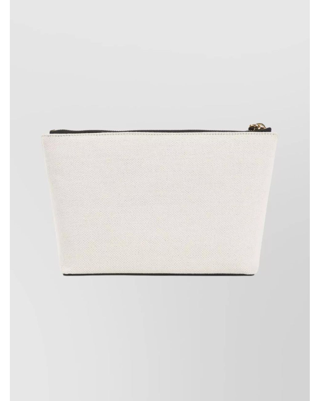 Givenchy Natural Cotton Linen Canvas Pouch