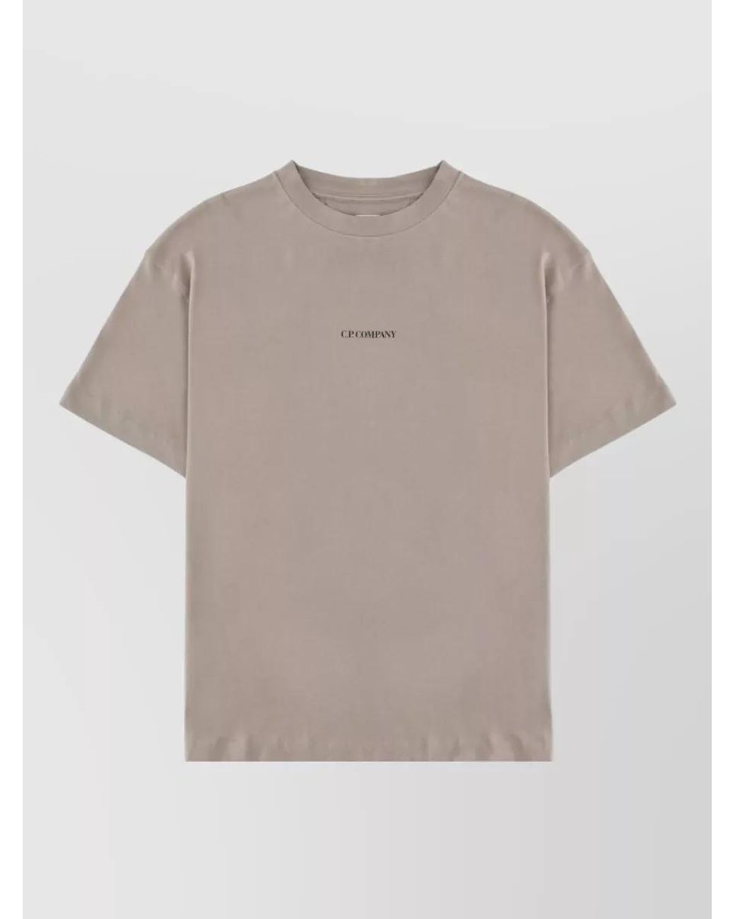 C P Company Gray Regular-Fit T-Shirt for men
