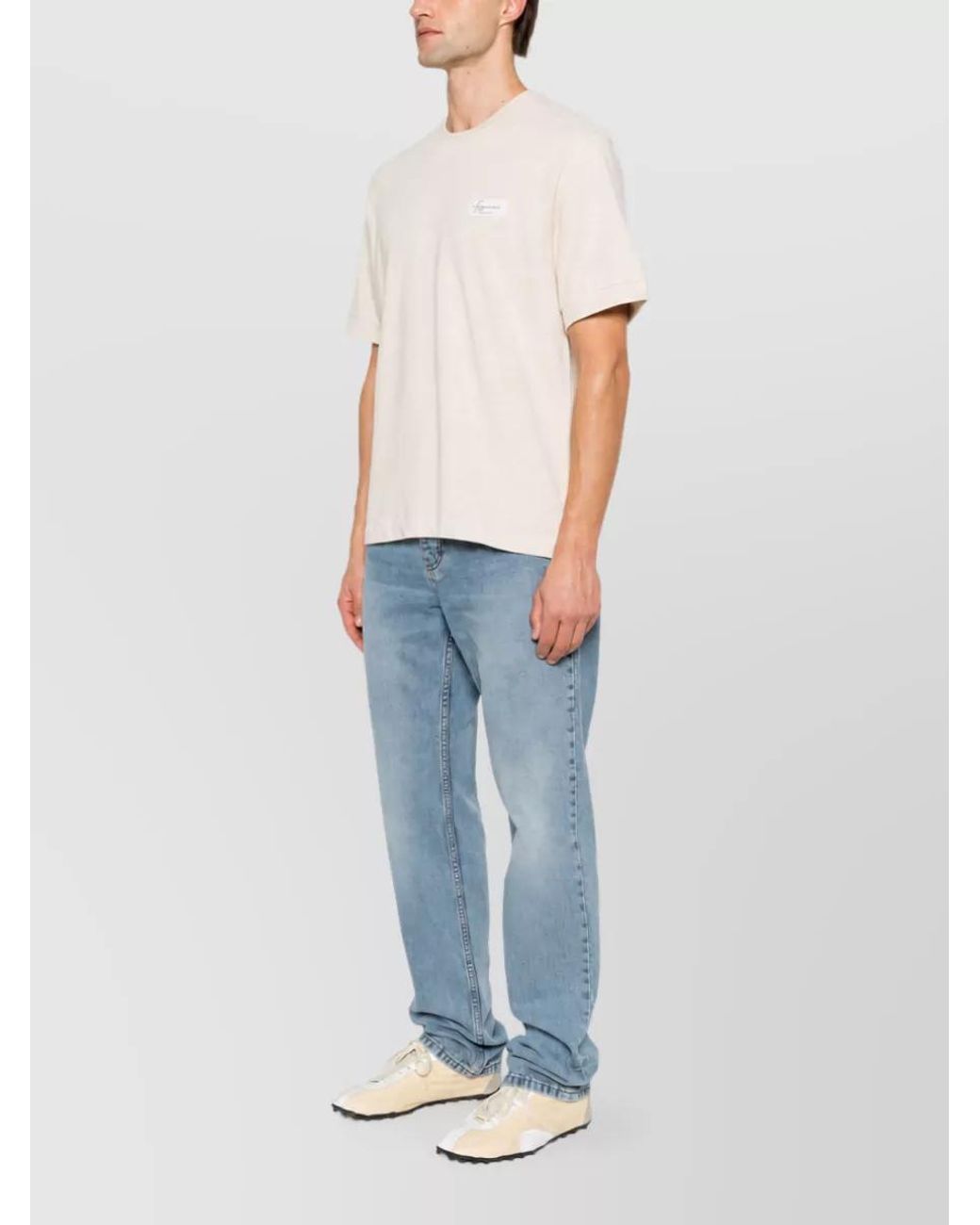 Jacquemus Natural Short-Sleeve Shirt for men