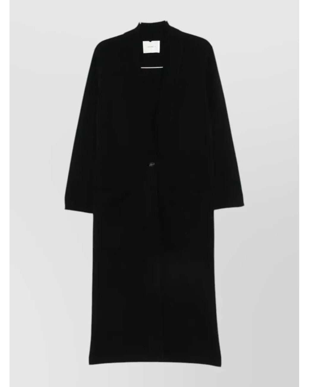 Lisa Yang Black Cashmere Oversized Coat
