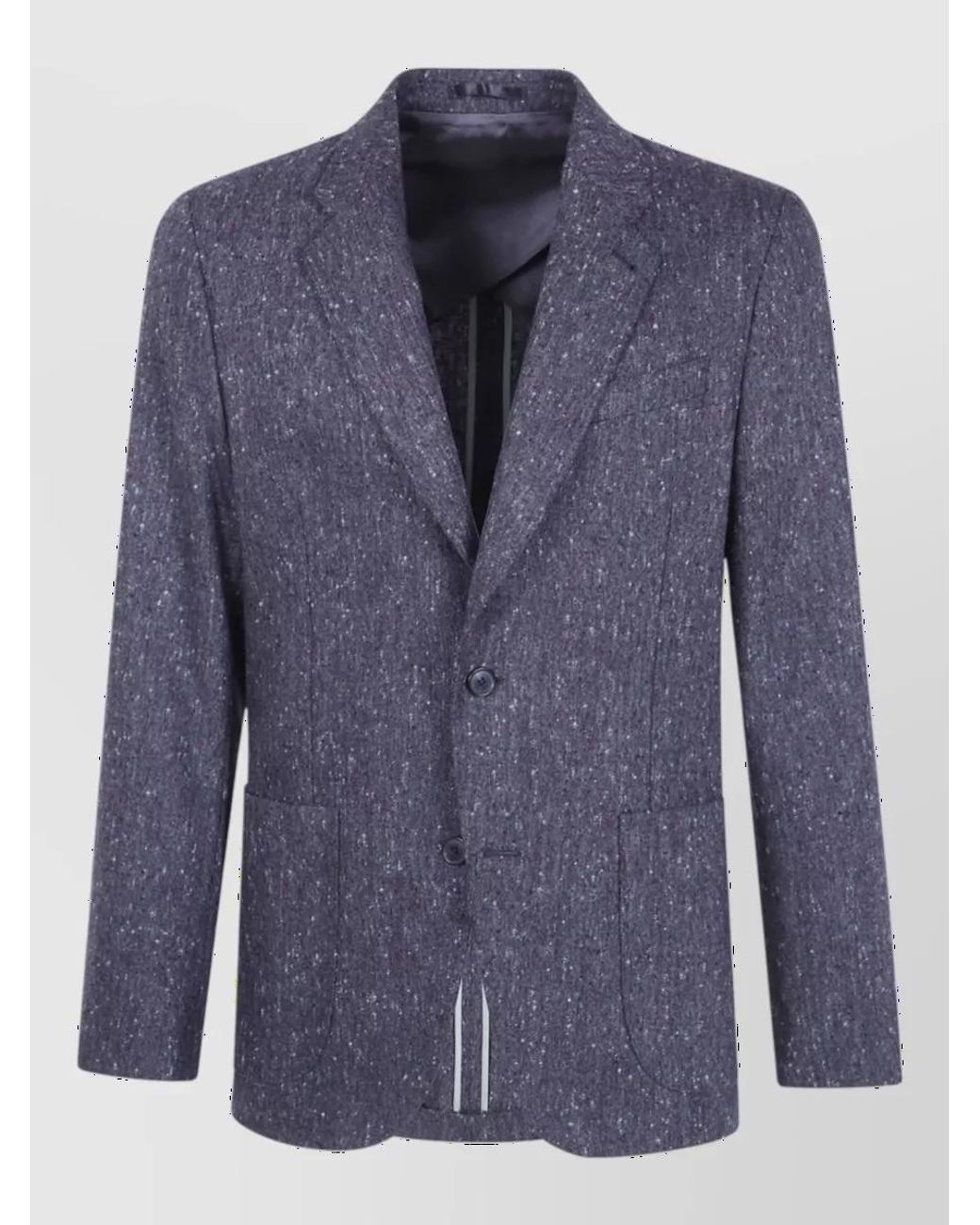Paul Smith Blue Wool Single-Breasted Suit Jacket for men