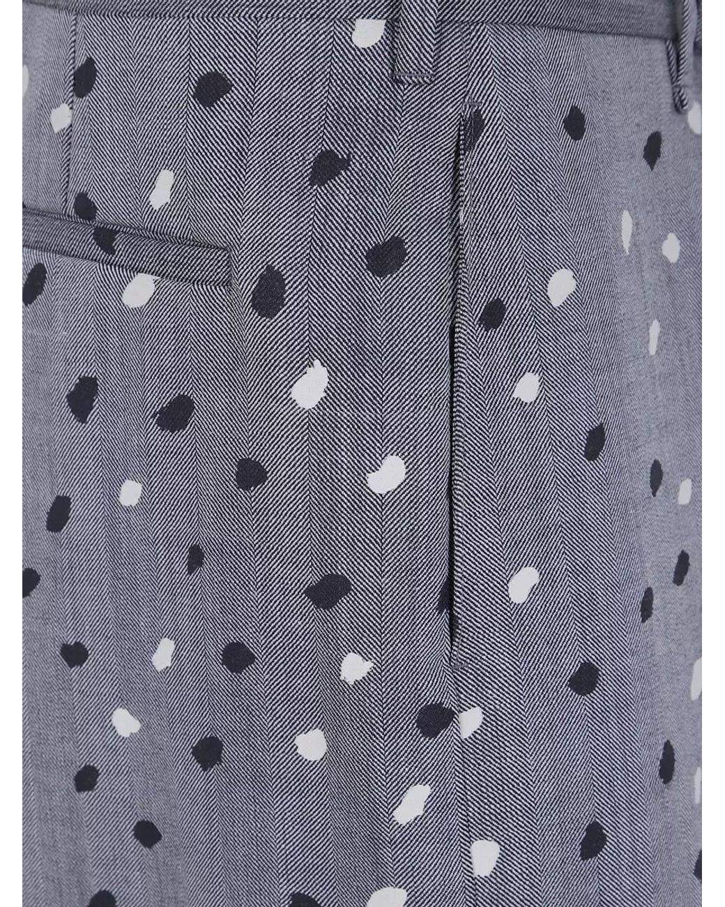 Paul Smith Gray Wool Tailored Trousers for men