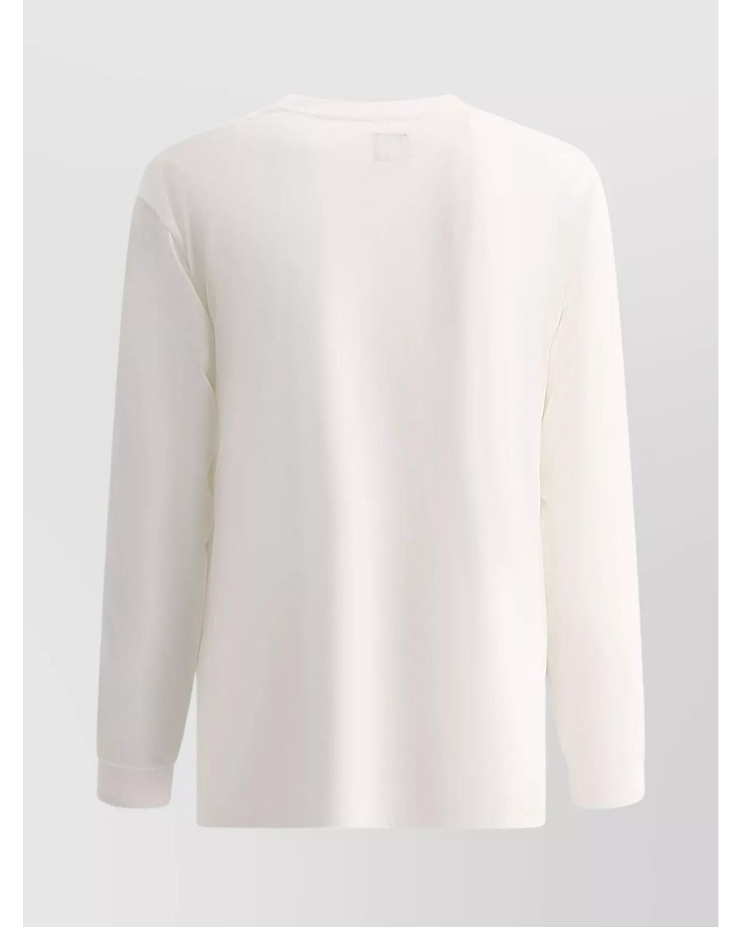 Needles White Polyester Logo T-Shirt for men