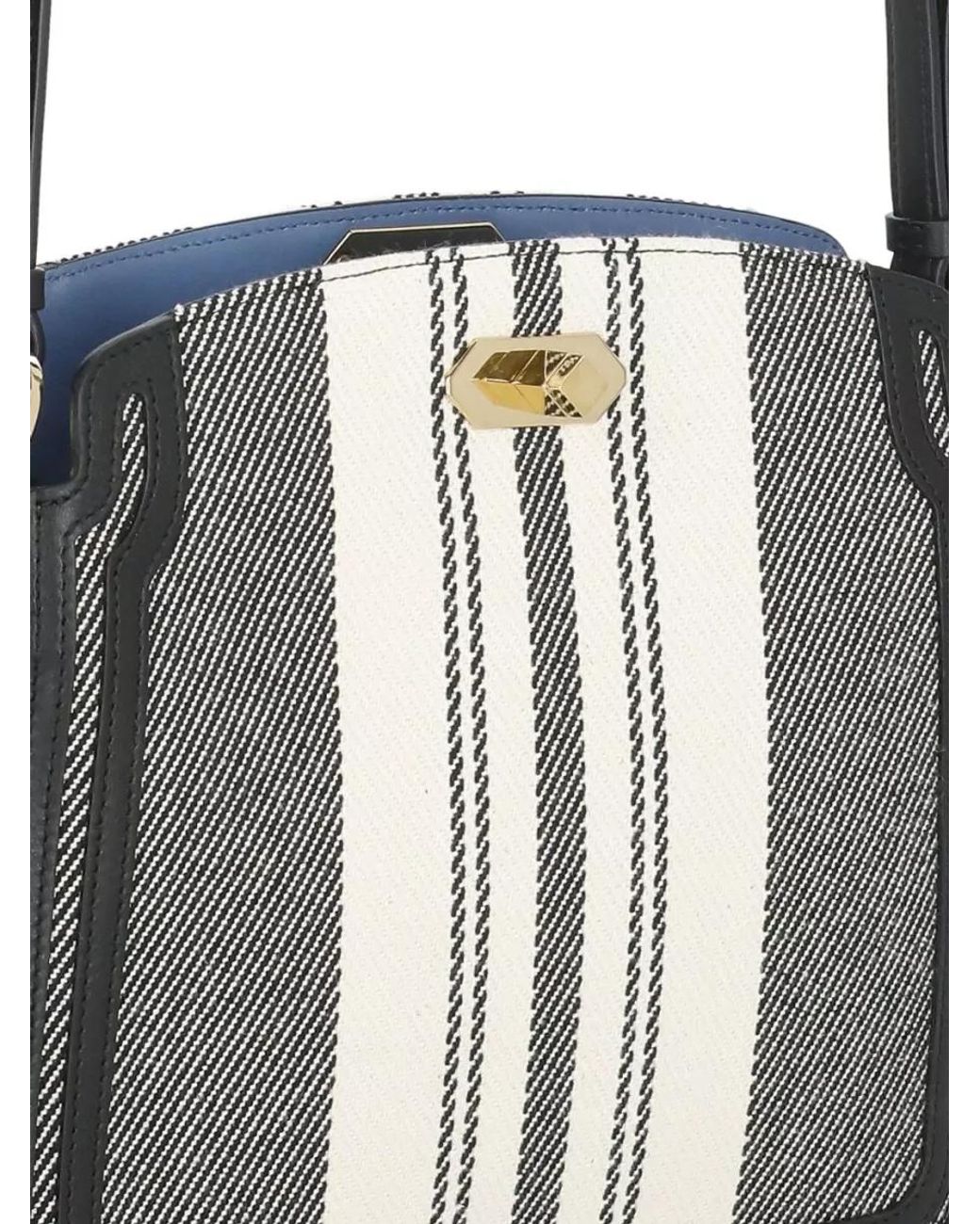 Lanvin Multicolor Amalia Fabric Shoulder Bag
