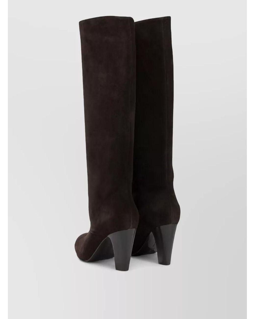 Sergio Levantesi Brown Leather Knee-High Boots