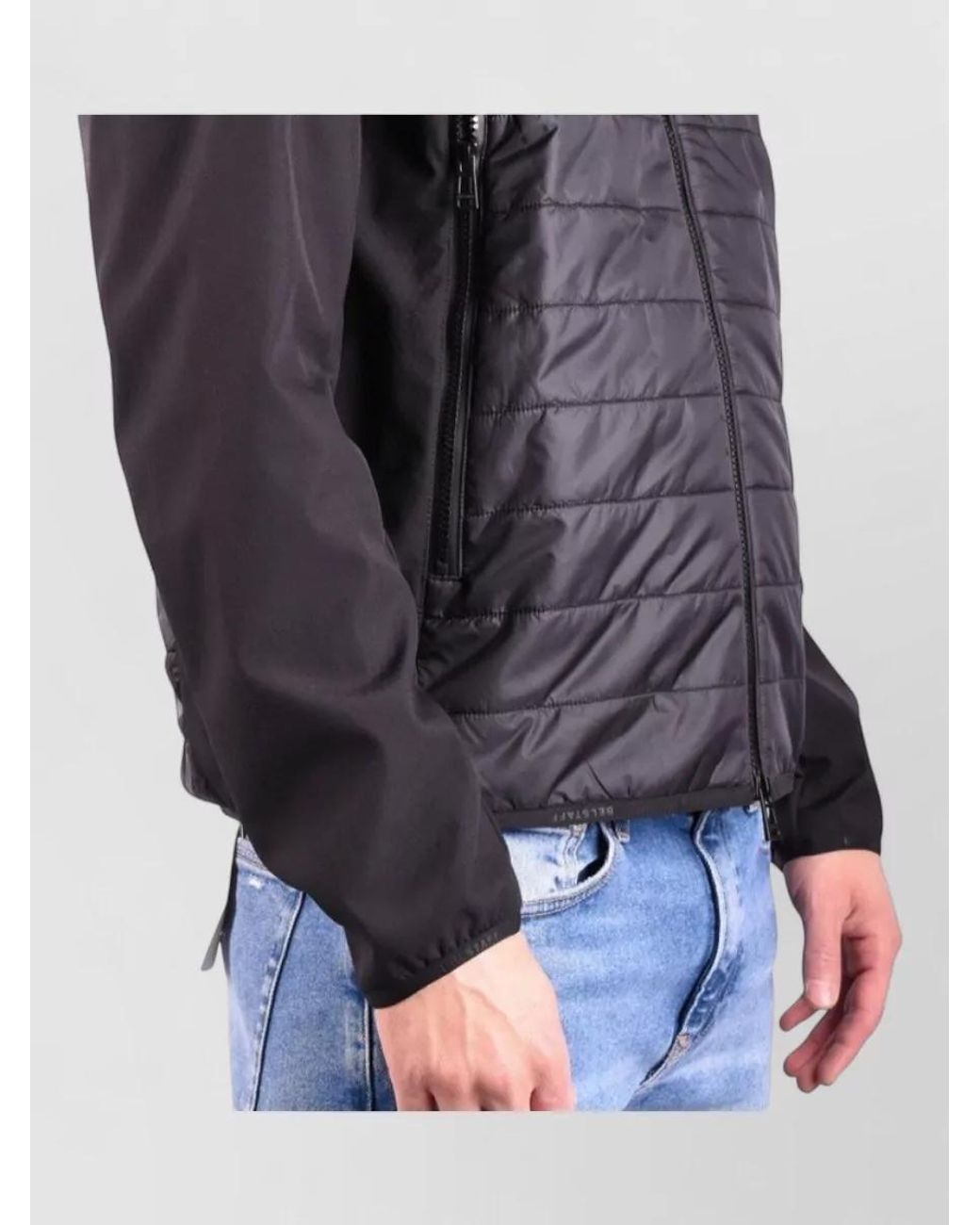 Belstaff Gray Puffer Coat for men