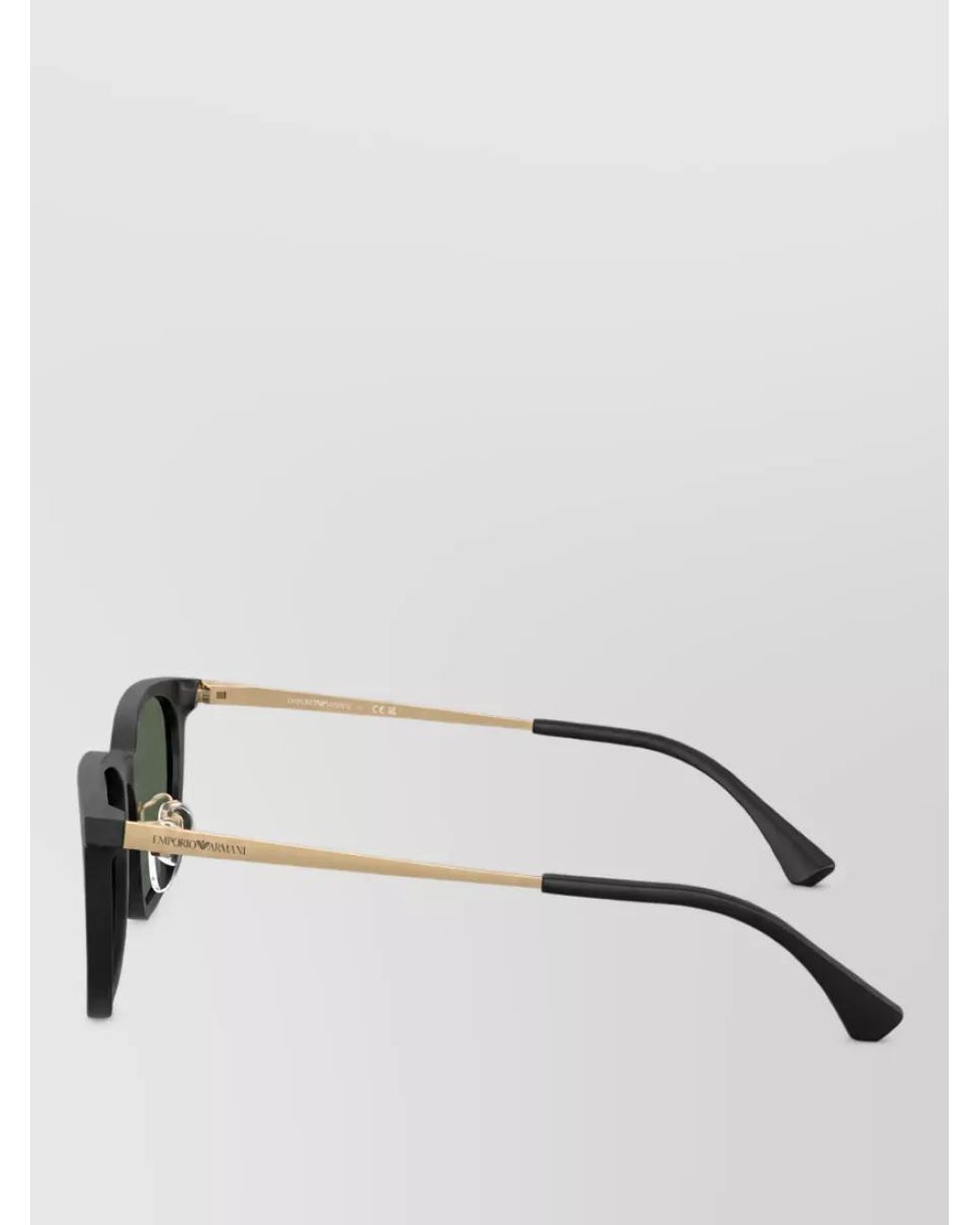 Emporio Armani Green Square-Frame Sunglasses