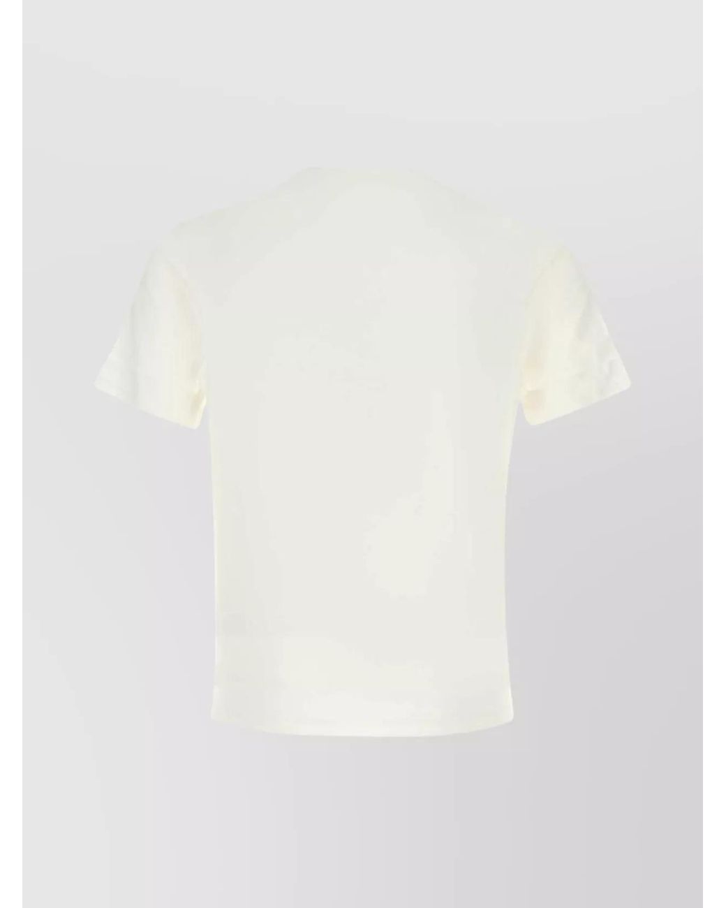 Prada White Cotton T-Shirt for men