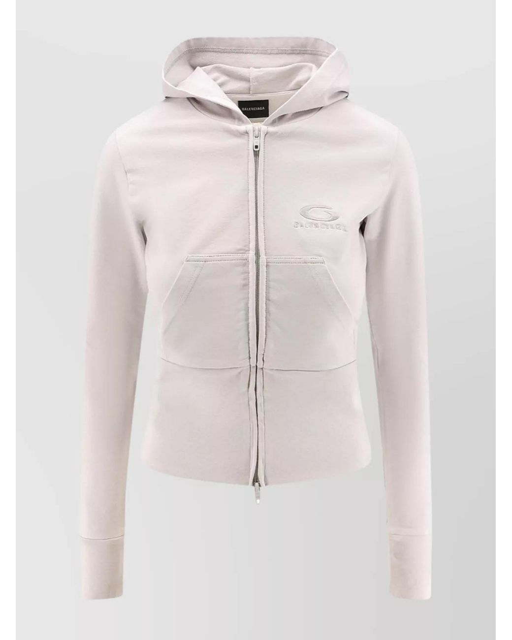 Balenciaga Multicolor Cotton Hooded Sweatshirt
