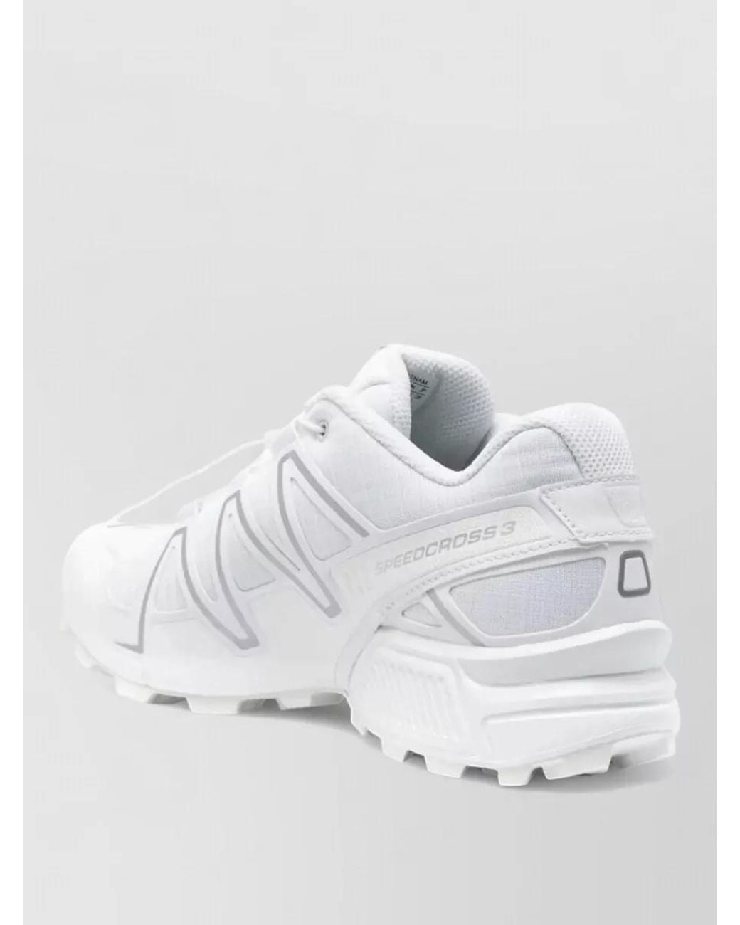 Salomon White Speedcross 3 Lace-Up Sneakers