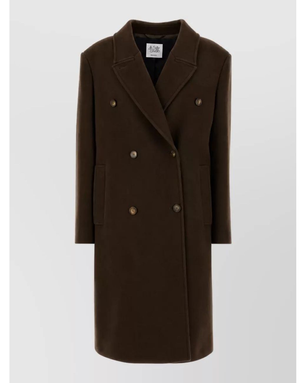 LE SULLY STUDIO Black Wool Fitted Jacket