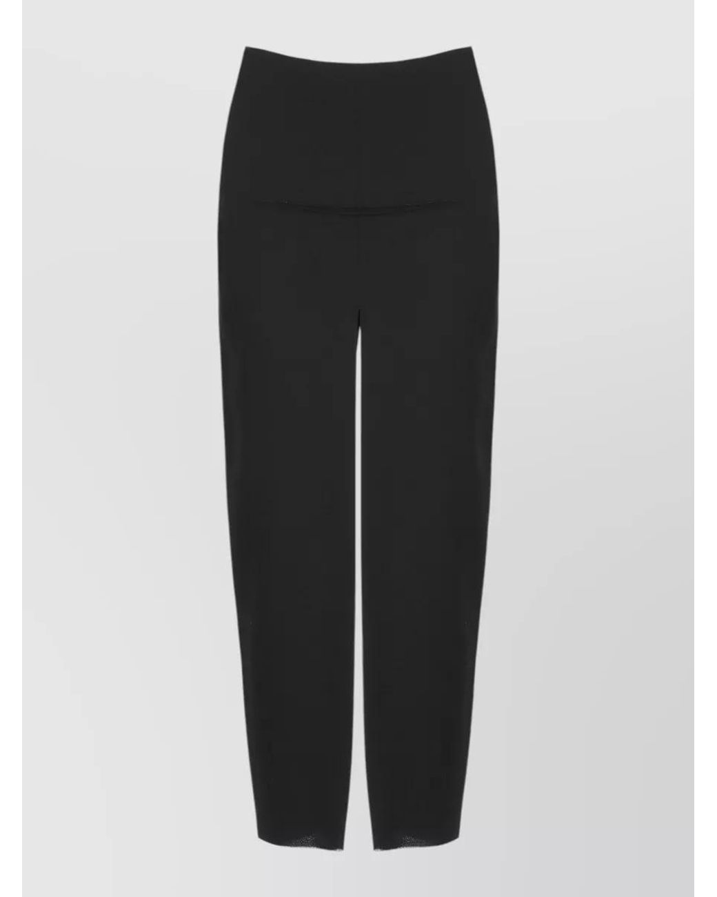 Rick Owens Black Wool Knee-Length Skirt