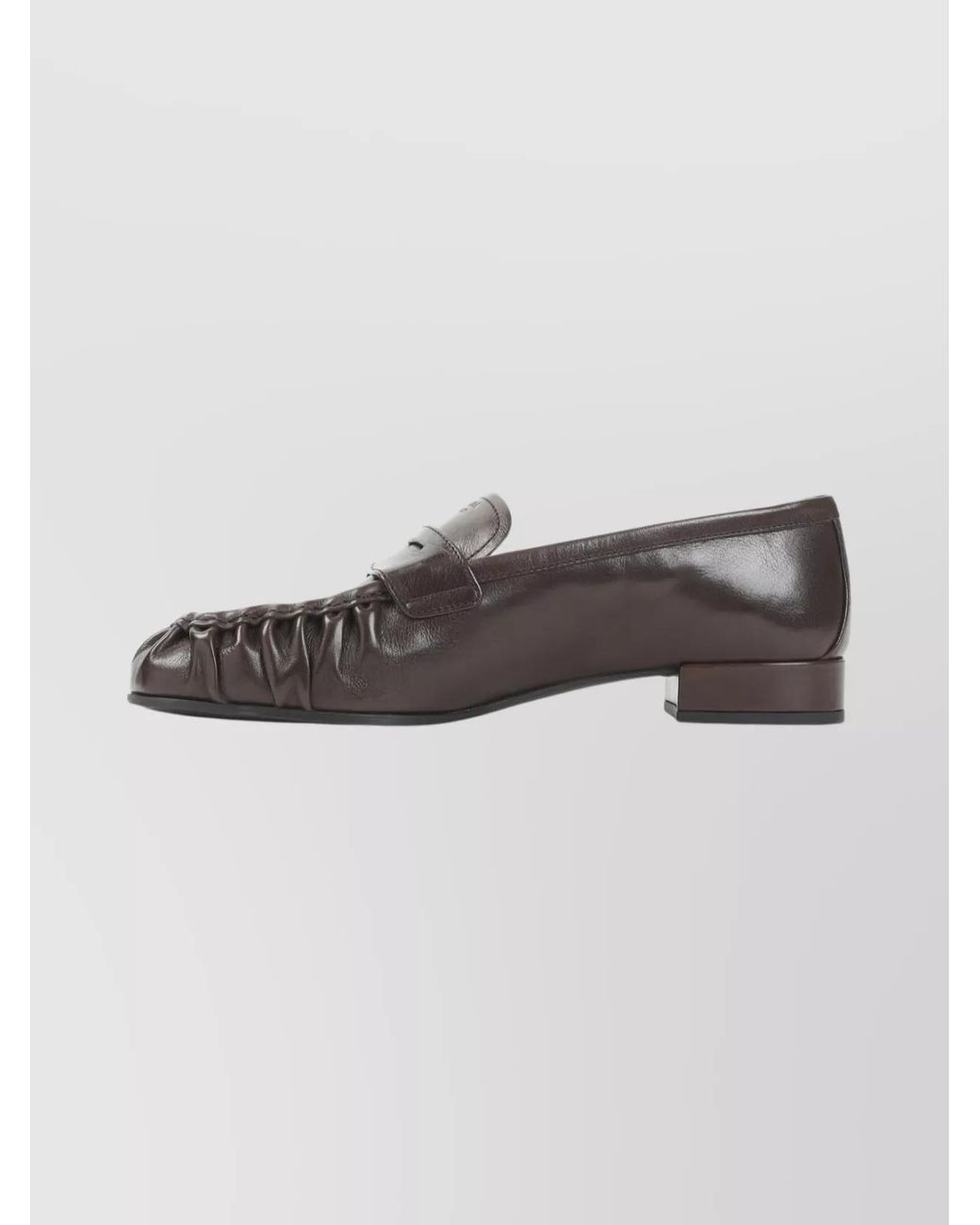 Prada Multicolor Leather Penny Loafers