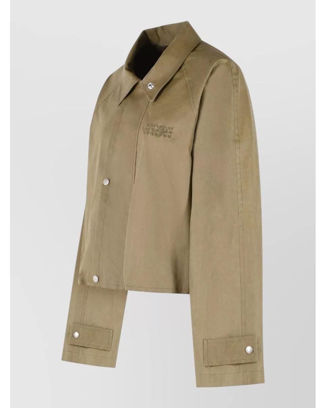 MM6 by Maison Margiela Natural Single Breasted Coat