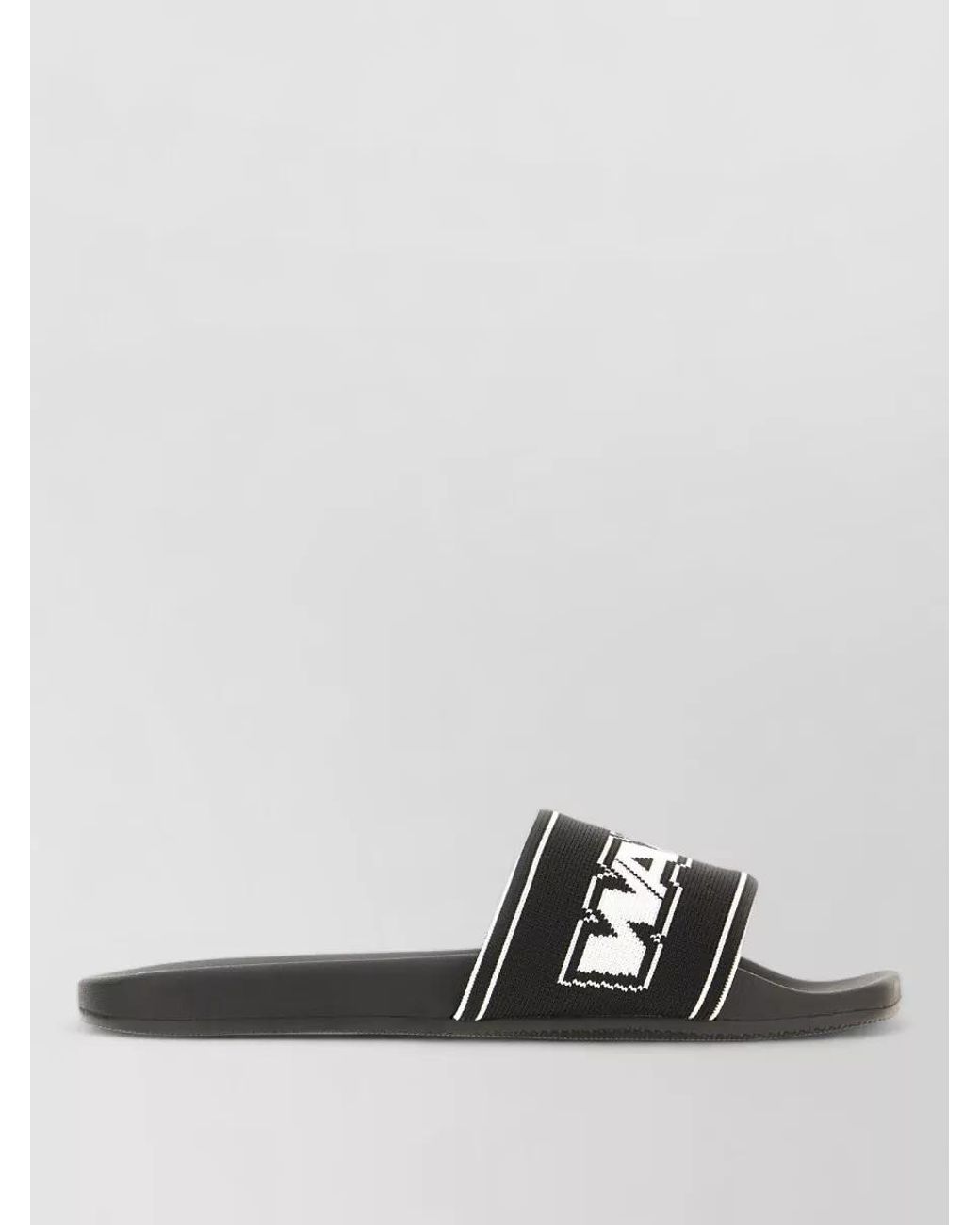 Alexander Wang Black Rubber Pool Slides