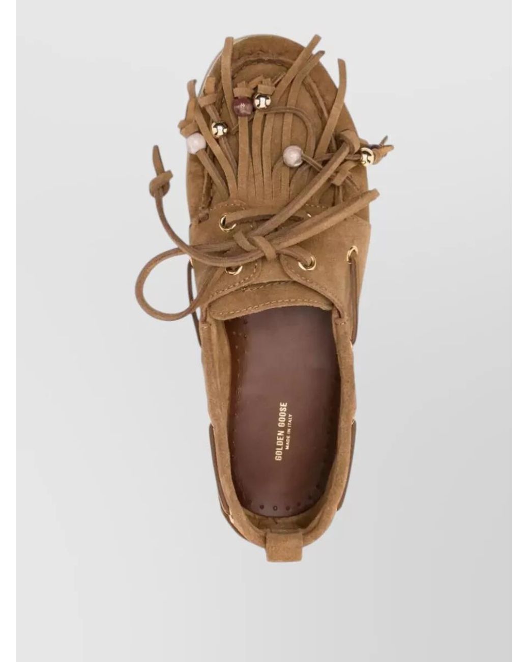 Golden Goose Deluxe Brand Brown Leather Loafers