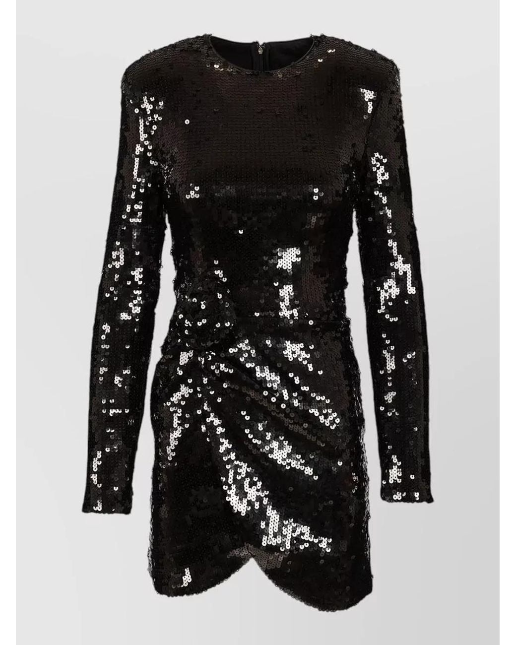 ROTATE BIRGER CHRISTENSEN Black Sequins Mini Dress