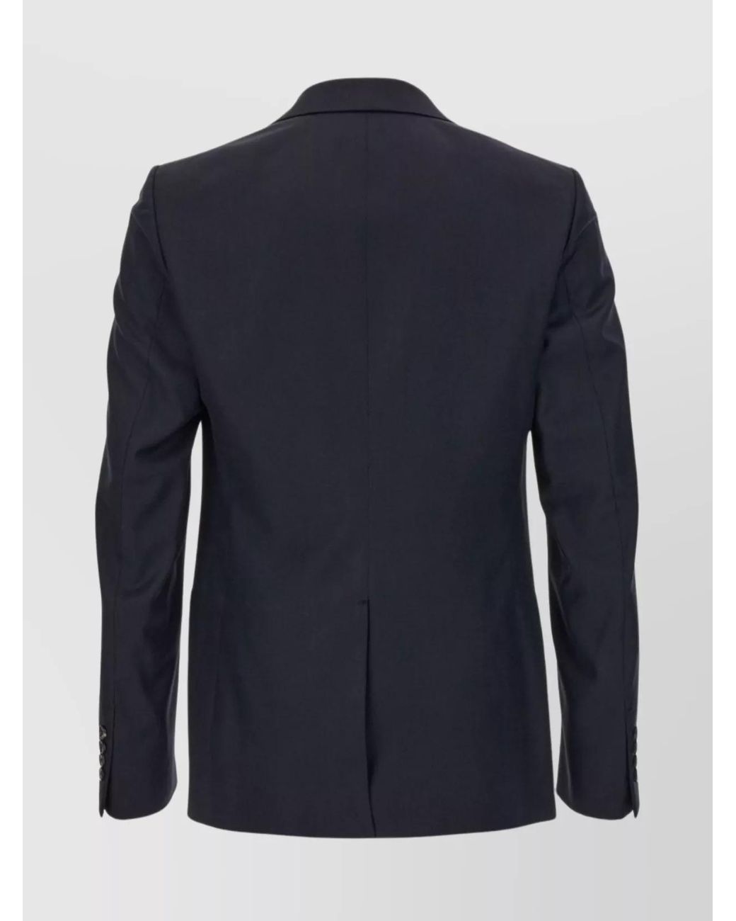 Lanvin Blue Wool Single-Breasted Blazer for men
