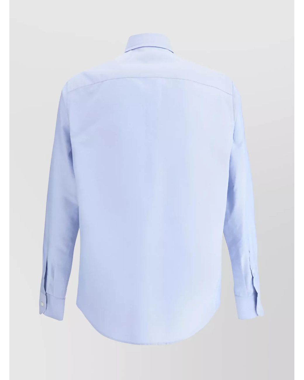 Valentino Blue Cotton Button-Down Shirt for men