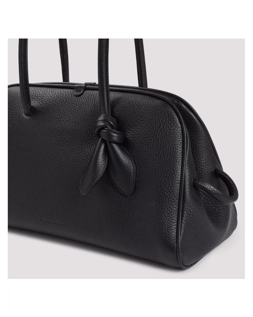 Jacquemus Black Le Turismo Leather Tote Bag
