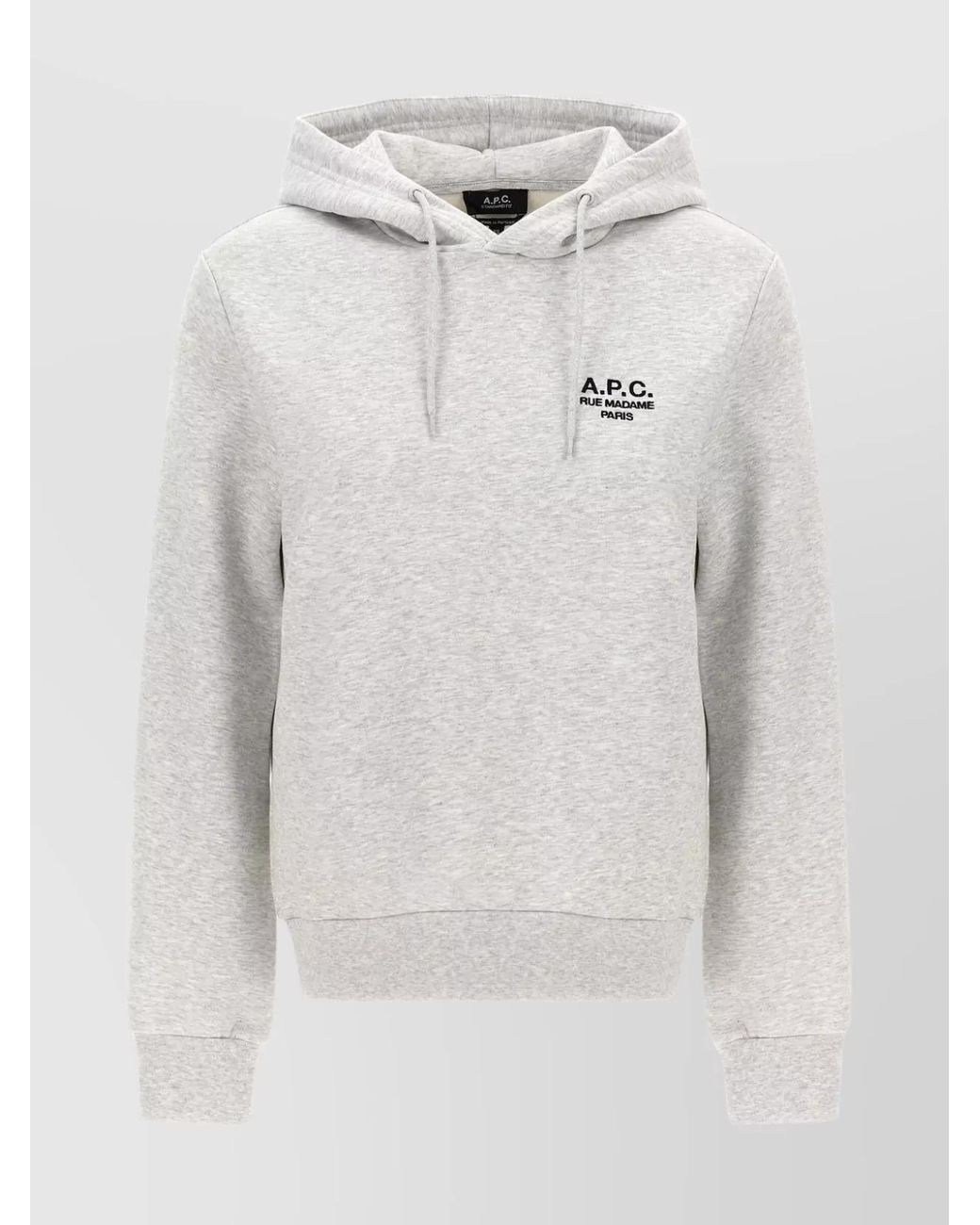 A.P.C. Blue Cotton Crewneck Sweatshirt