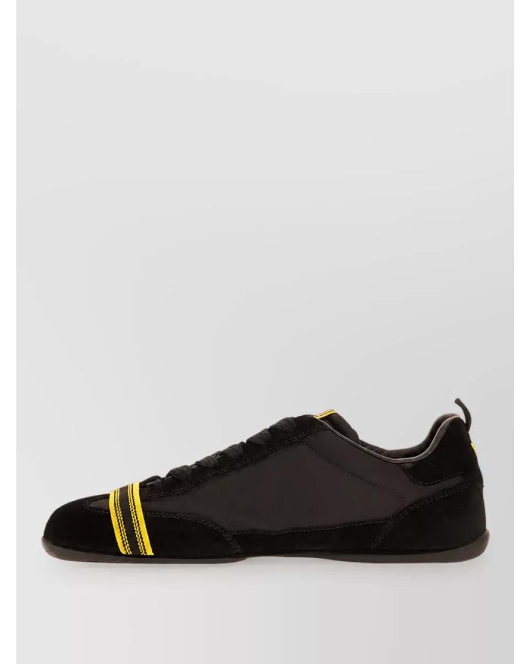 Fendi Black Lace-Up Sneakers