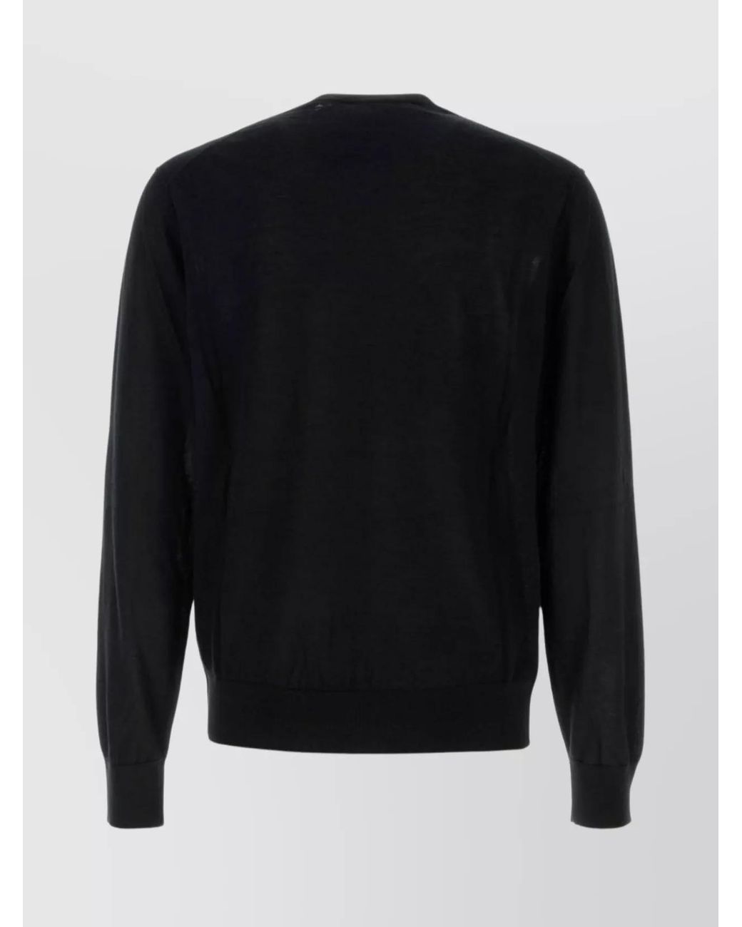 Dolce & Gabbana Black Cashmere Sweater for men