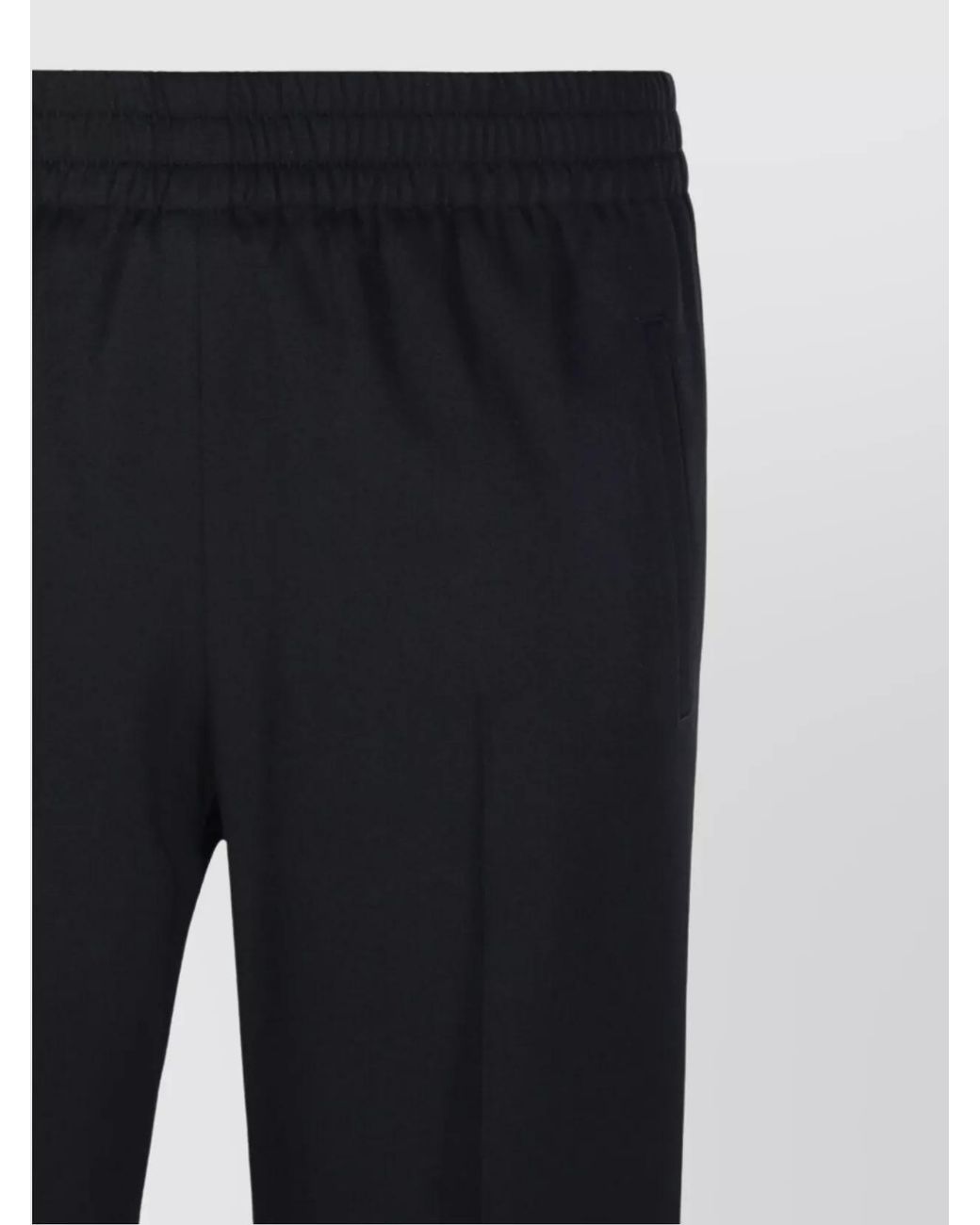 Golden Goose Deluxe Brand Blue Virgin Wool Straight-Leg Trousers