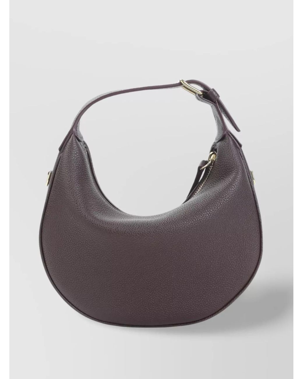 Céline Gray Calfskin Leather Shoulder Bag