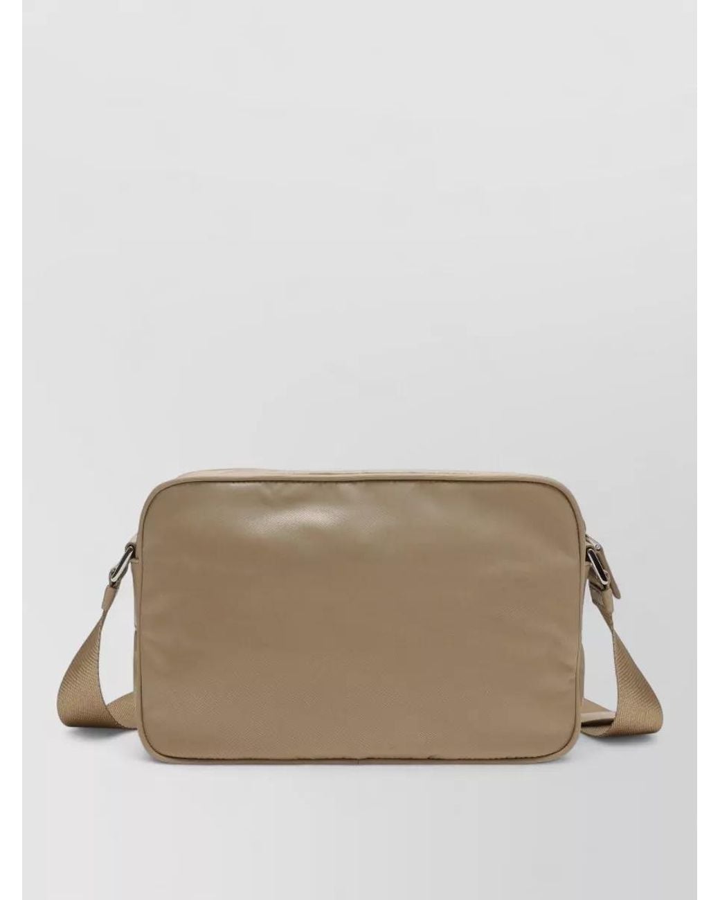 Prada Natural Bucket Cross-Body Bag