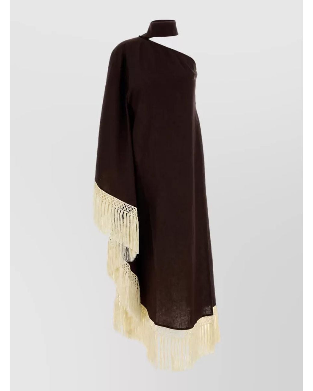 Taller Marmo Black Linen Dress