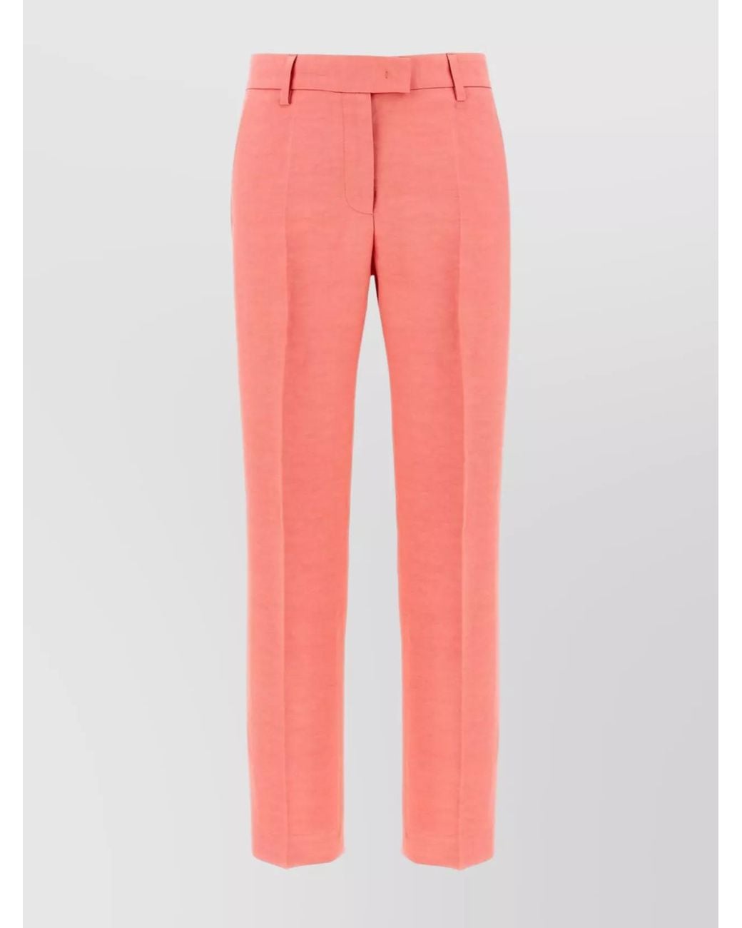 Alberto Biani Pink Straight Trousers