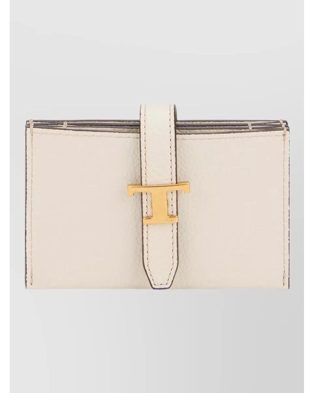 Tod's Natural Leather Wallet