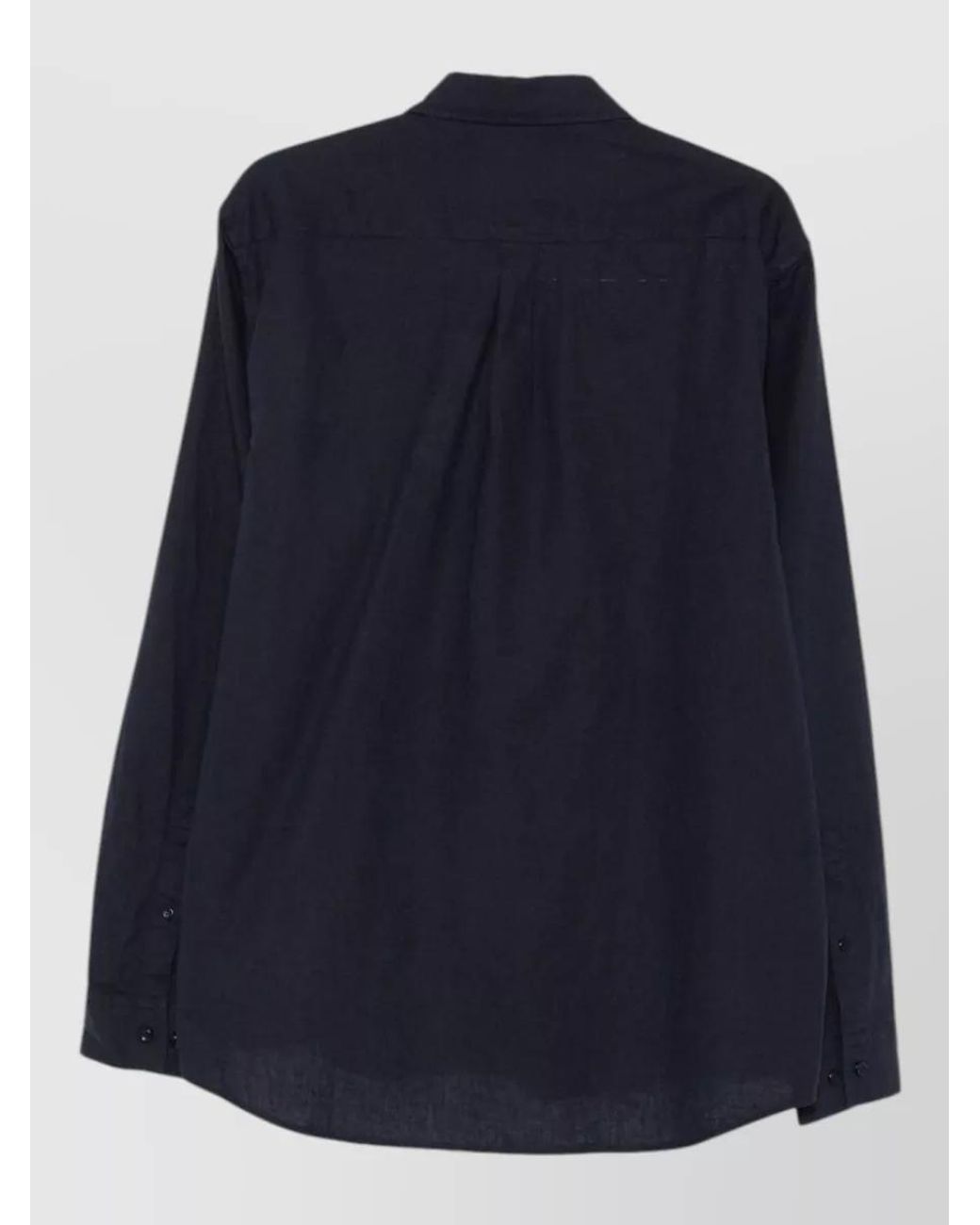 Les Deux Blue Linen Blend Shirt for men