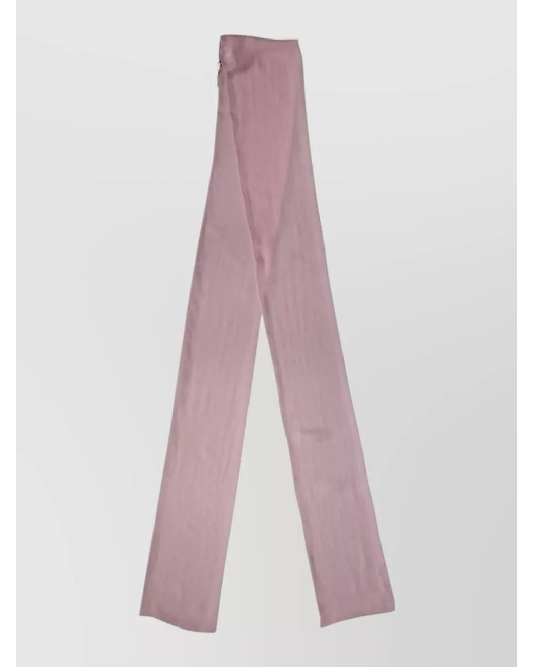 Dolce & Gabbana Purple Silk Sash Scarf