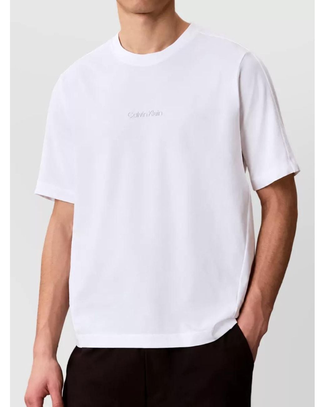 Calvin Klein White Active Top for men