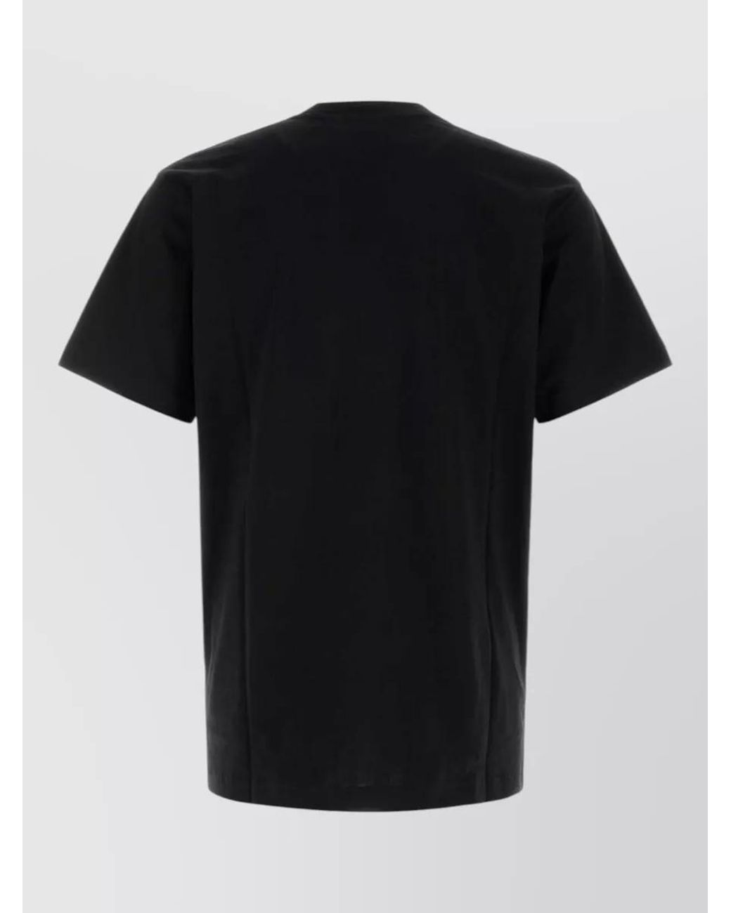 Moschino Black Cotton T-Shirt for men