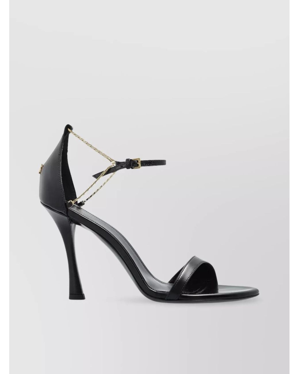 Givenchy Multicolor Leather Chain-Link High-Heel Sandals