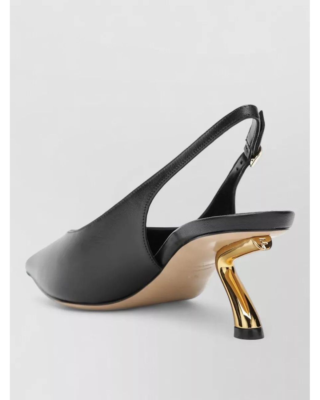 Ferragamo Multicolor Leather Slingback Pumps
