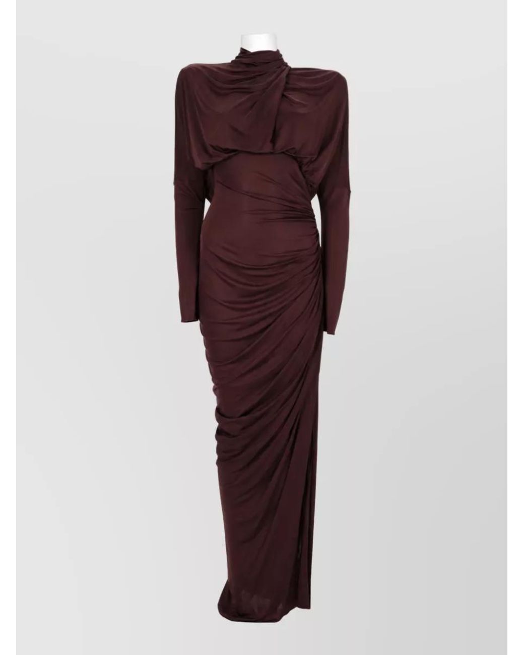 Balmain Purple Maxi Dress