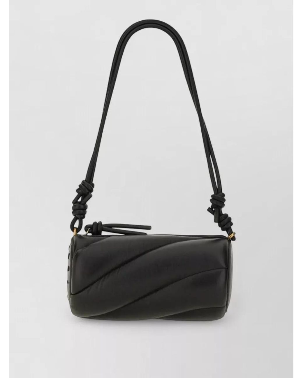 Fiorucci Black Leather Cross-Body Bag