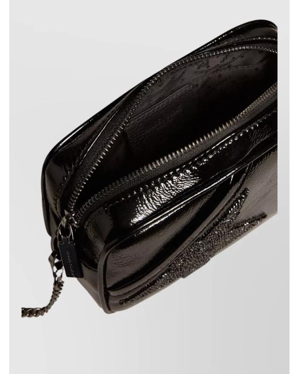 Golden Goose Deluxe Brand Black Mini Star Mini Leather Crystal-Embellished Shoulder Bag