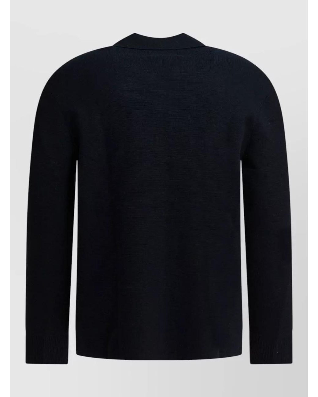 NN07 Blue Wool Zip Jacket for men